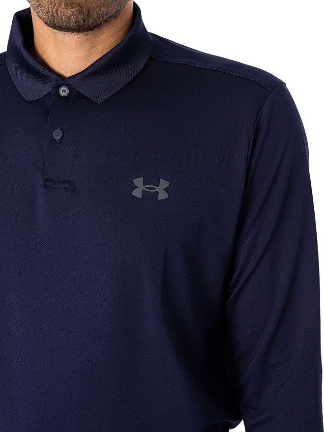 Under Armour Mens Performance Polo 3.0 Long Sleeve