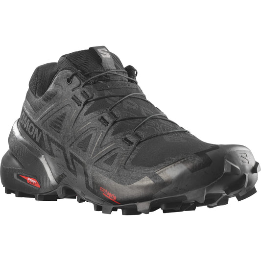 Salomon Women's Speedcross 6 Sneaker, Black/Black/Phantom