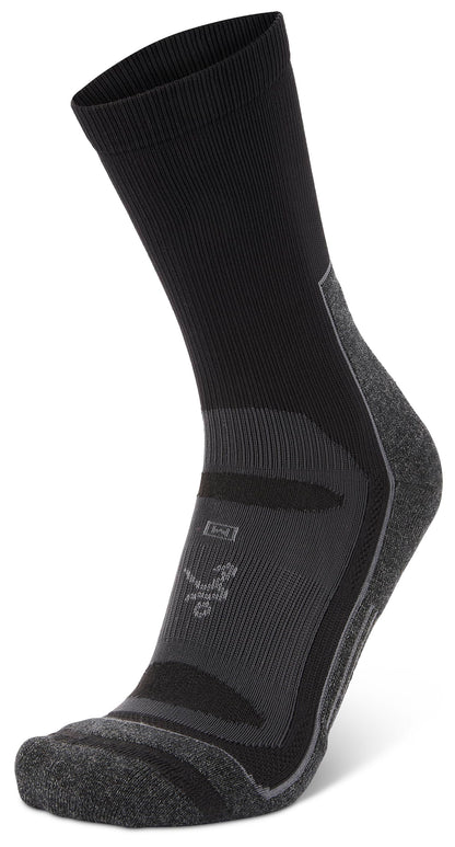 Balega Blister Resist Crew Performance  Athletic Running Socks Unisex, Black