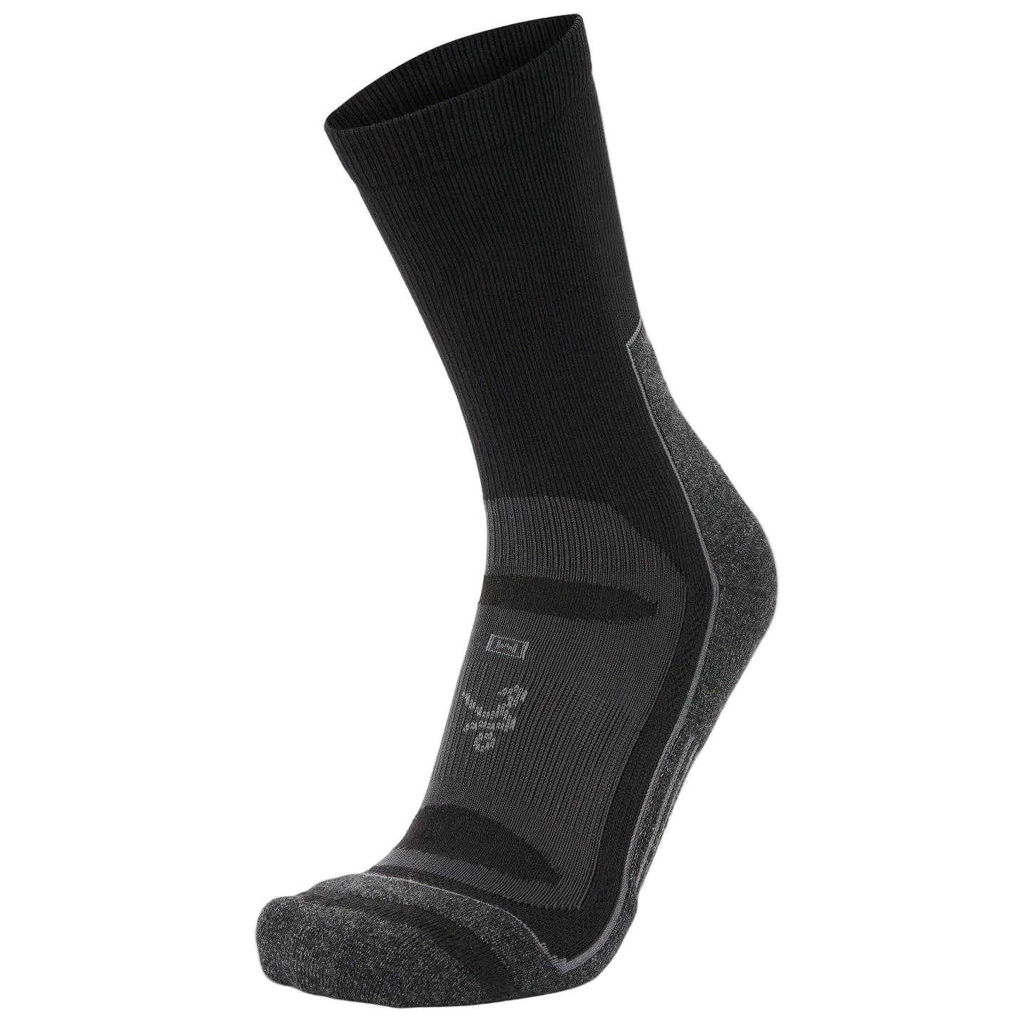 Balega Blister Resist Crew Performance  Athletic Running Socks Unisex, Black