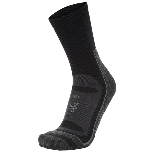 Balega Blister Resist Crew Performance  Athletic Running Socks Unisex, Black