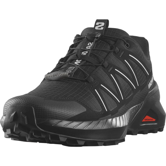 Salomon Men's Speedcross Peak Trail Running Shoes - Black/Black/Glacier Gray
