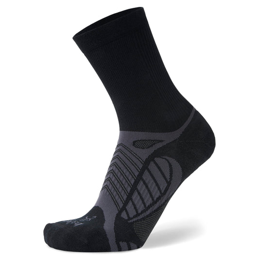 Balega Ultralight Crew Lightweight Performance  Athletic Running Socks Unisex, Black