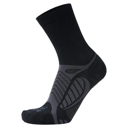 Balega Ultralight Crew Lightweight Performance  Athletic Running Socks Unisex, Black - Ndoros