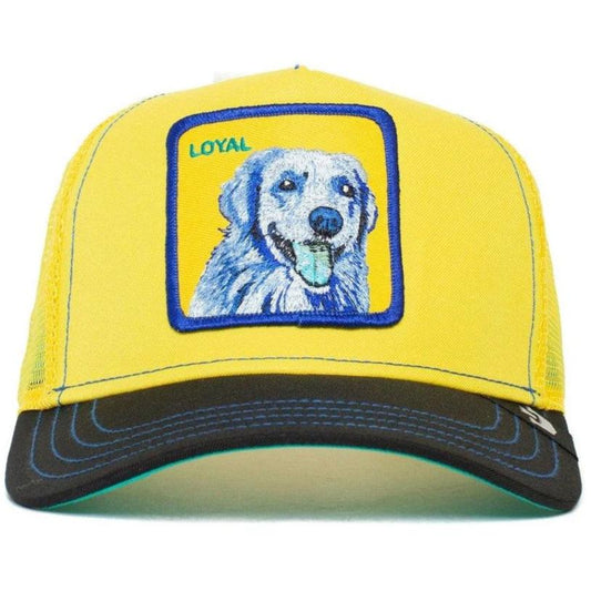 Goorin Bros. The Farm Acid Trip, Yellow, Doggy Trip, Collection Unisex Adjustable Trucker Cap