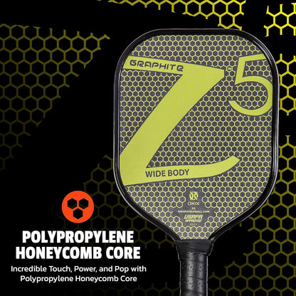 Onix Graphite Z5 Pickleball Paddles, Grip 4 1/4 inches | Yellow