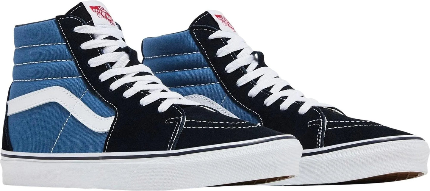 Vans SK8-Hi Canvas Unisex-Adult Hi-Top Sneaker Navy/Black