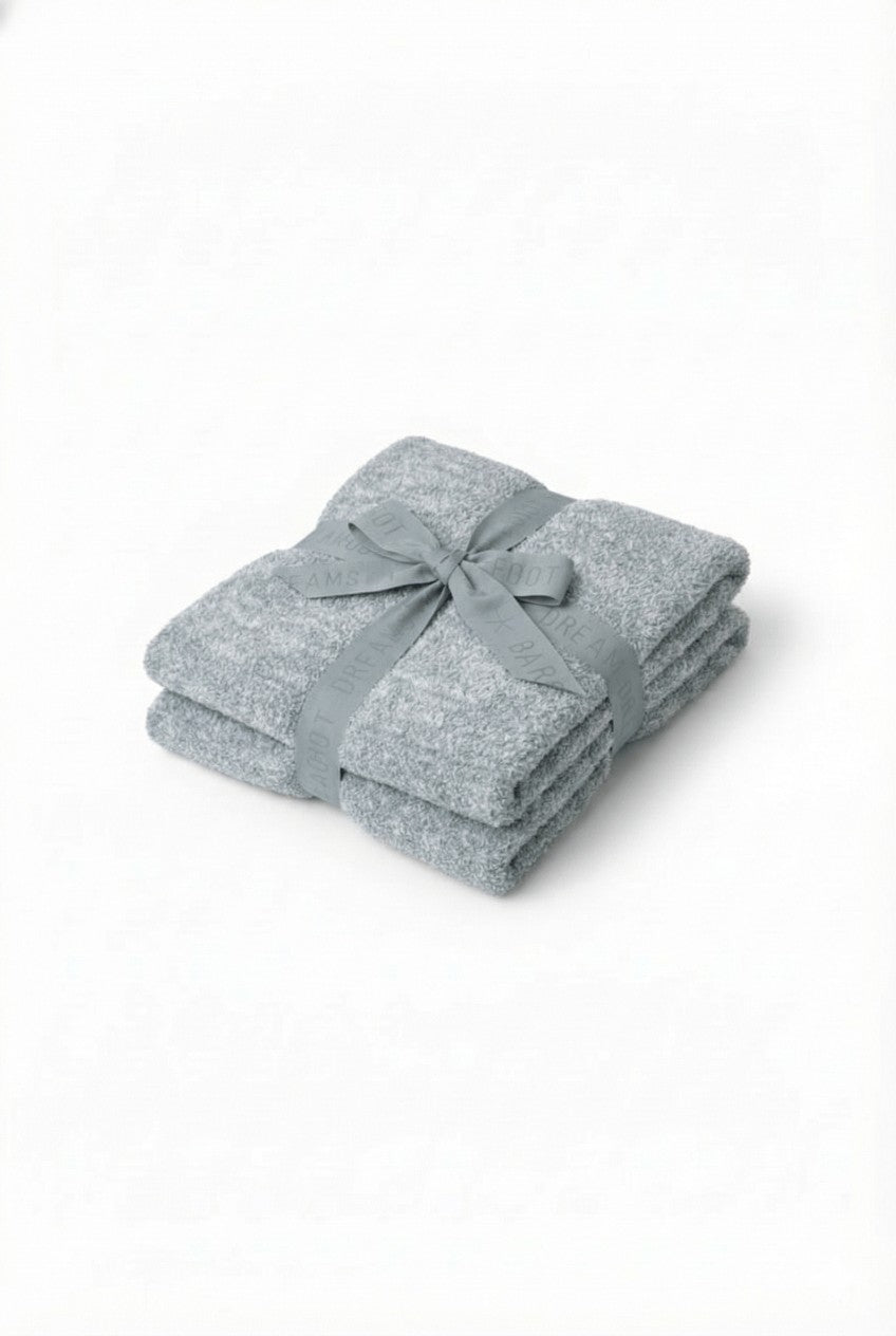 Barefoot Dreams CozyChic Ombre Blanket, Waterfall Multi