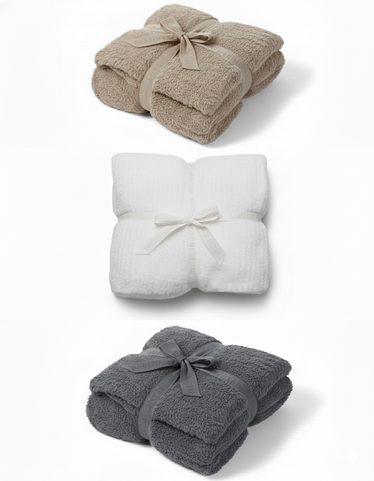 Barefoot Dreams CozyChic Ribbed Bed Blanket King / Full Queen