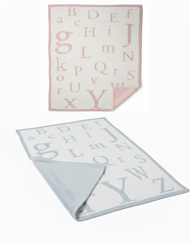 Barefoot Dreams Unisex CozyChic ABC Blanket