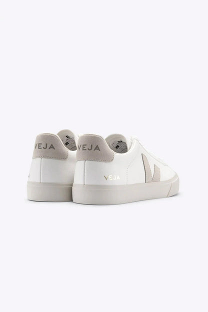 Veja Men's Campo Extra White/Natural Leather Sneakers Shoes