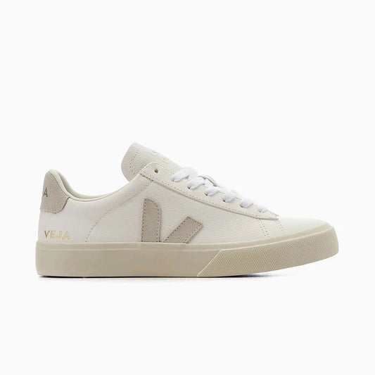 Veja Men's Campo Extra White/Natural Leather Sneakers Shoes