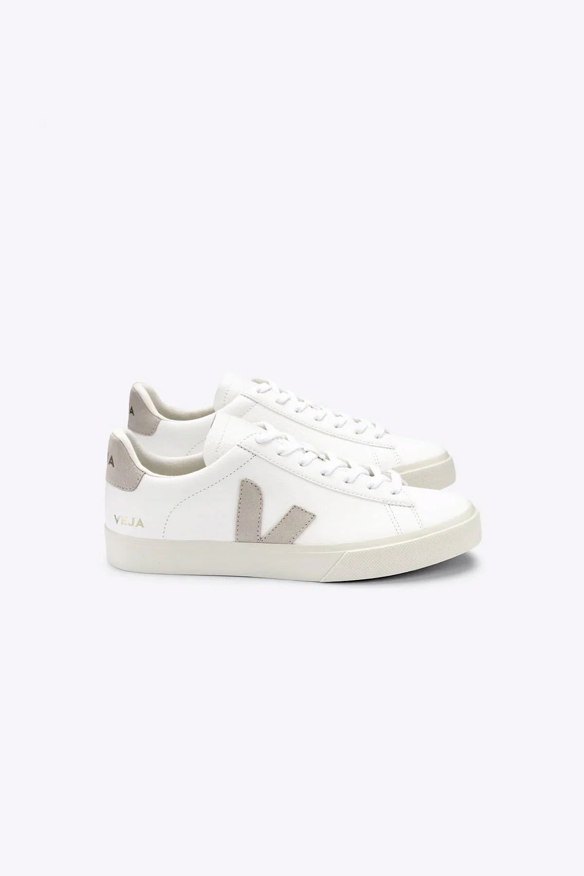 Veja Men's Campo Extra White/Natural Leather Sneakers Shoes