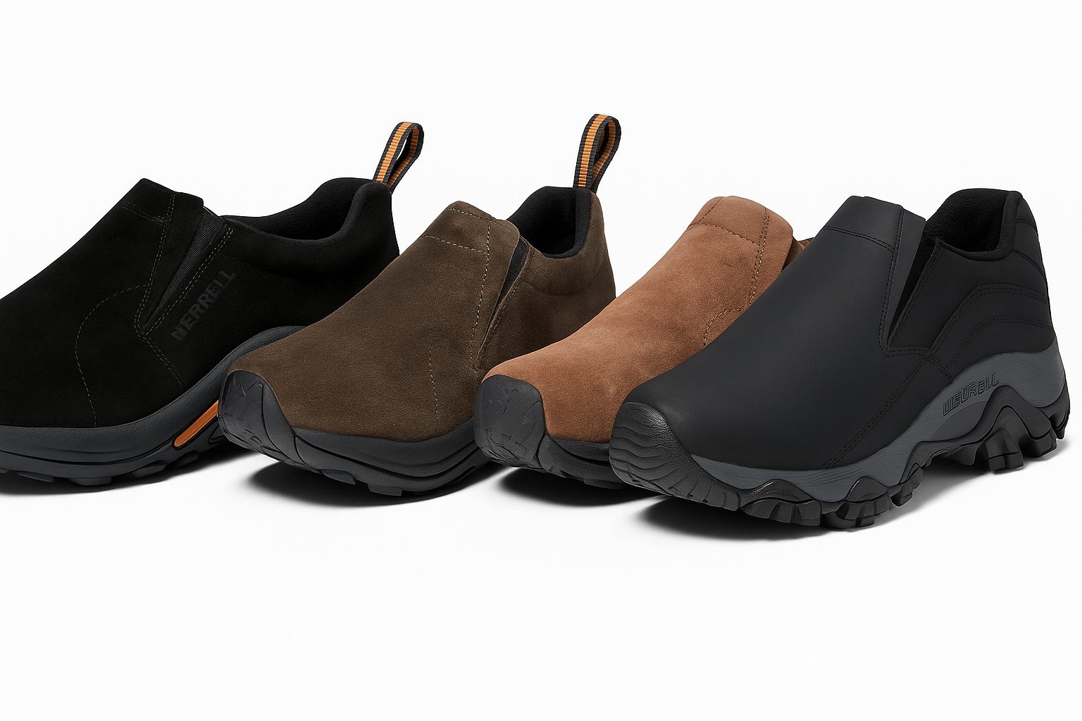 Merrell Man Jungle Moccasin Nubuck Slip-On Shoe - Ndoros