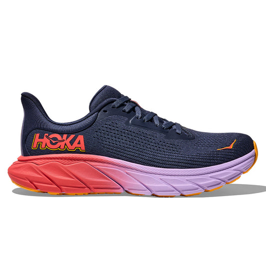 Hoka Arahi 7 Women Cushioned Runing Shoes, Nautical Dusk/Varsity Navy