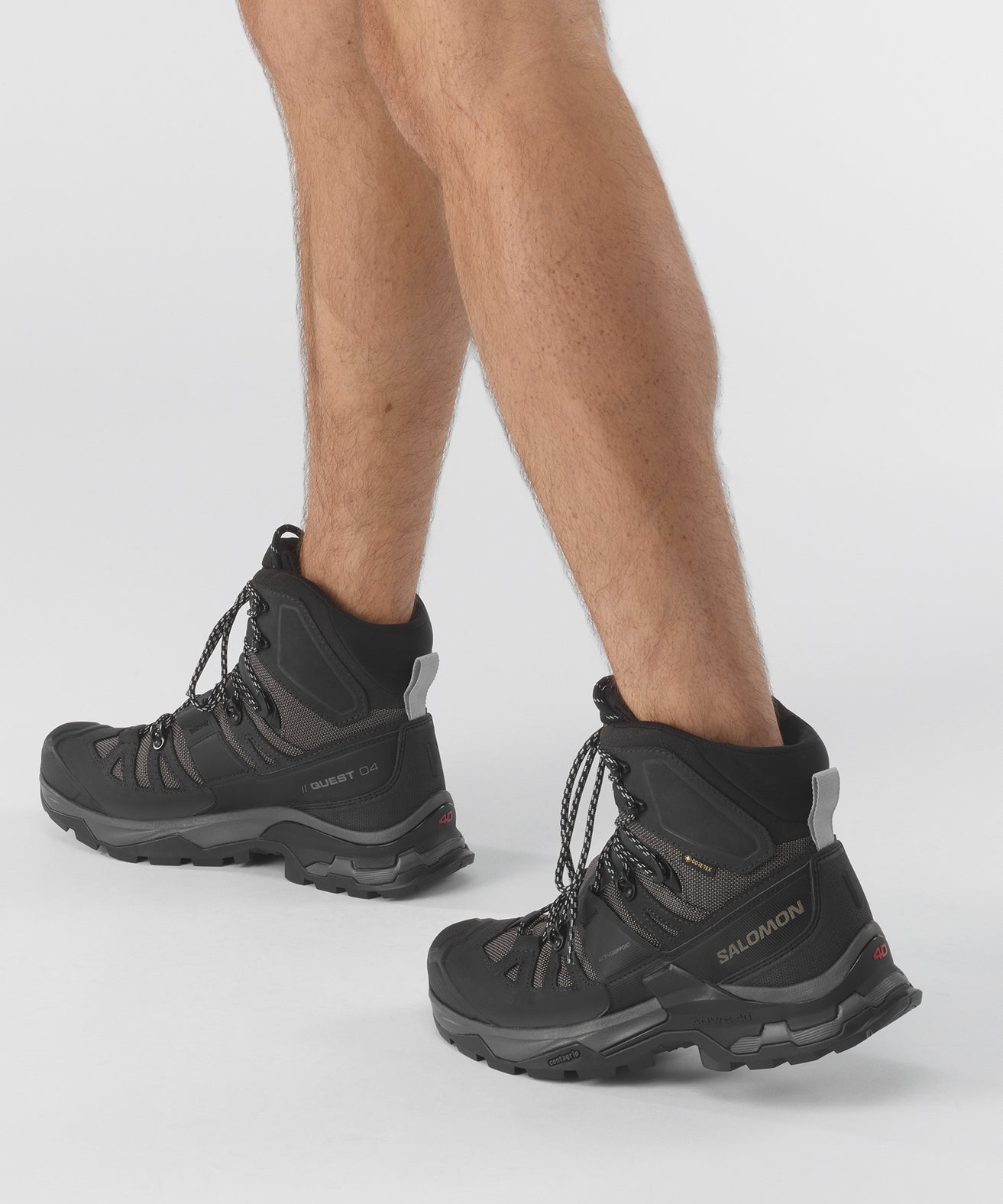 Salomon Quest 4 Gore-TEX Hiking Boots for Men, Black