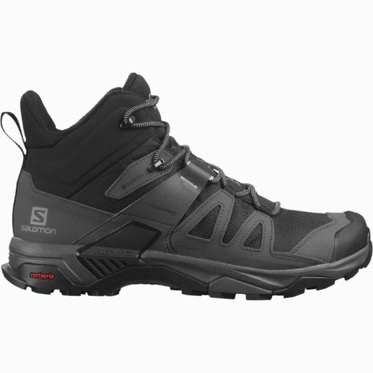 Salomon Men's X Ultra 4 Mid GTX Black Hiking Waterproof Boots
