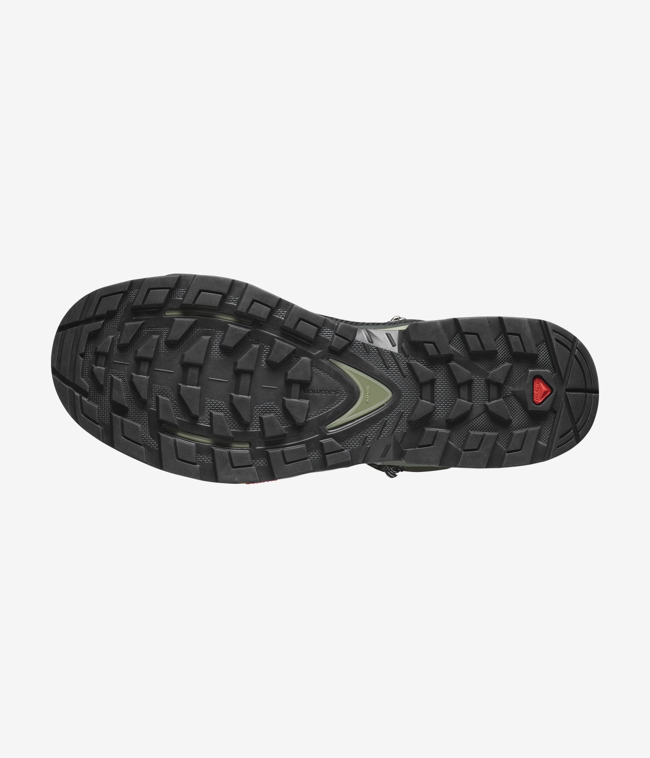 Salomon Quest Element Gore-TEX Hiking Boots for Men,Black/Green