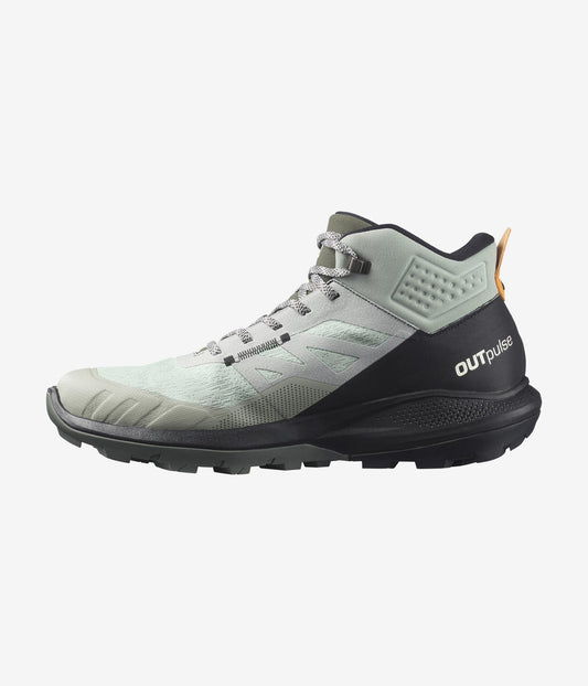 Salomon Men's Hiking Boots, OUTPULSE Mid Gore-Tex Wrought Mint