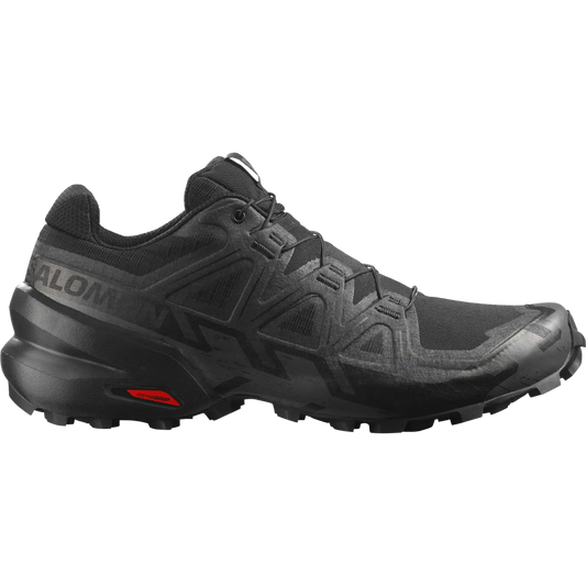 Salomon Woman Speedcross 6 Black/Black/Phantom Trail Running Shoes