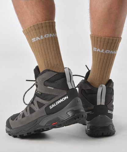 Salomon Gore-Tex Mid-Cut Trekking Shoes - Waterproof, Durable Hiking Boots for Men