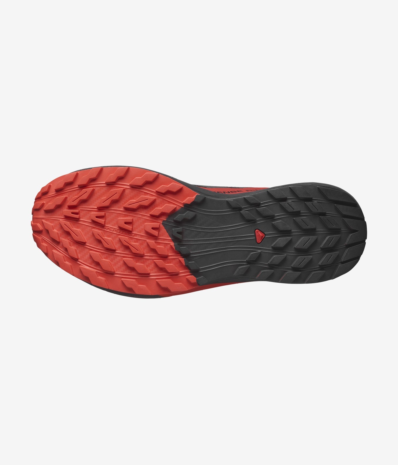 Salomon Men's Sense Ride 5 Trail Running Shoes,Black/Red