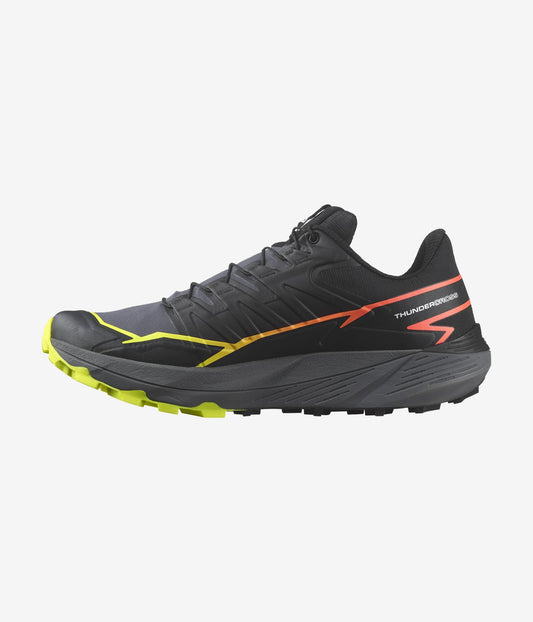 Salomon Men's Trail Running Shoes, Thundercross Black/Yellow