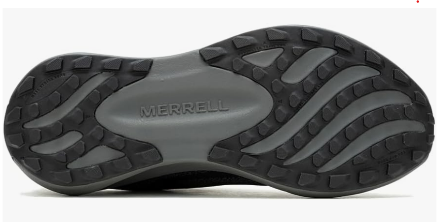 checked Merrell Men's Morphlite Trail Running Shoe, Black Asphalt - Ndoros