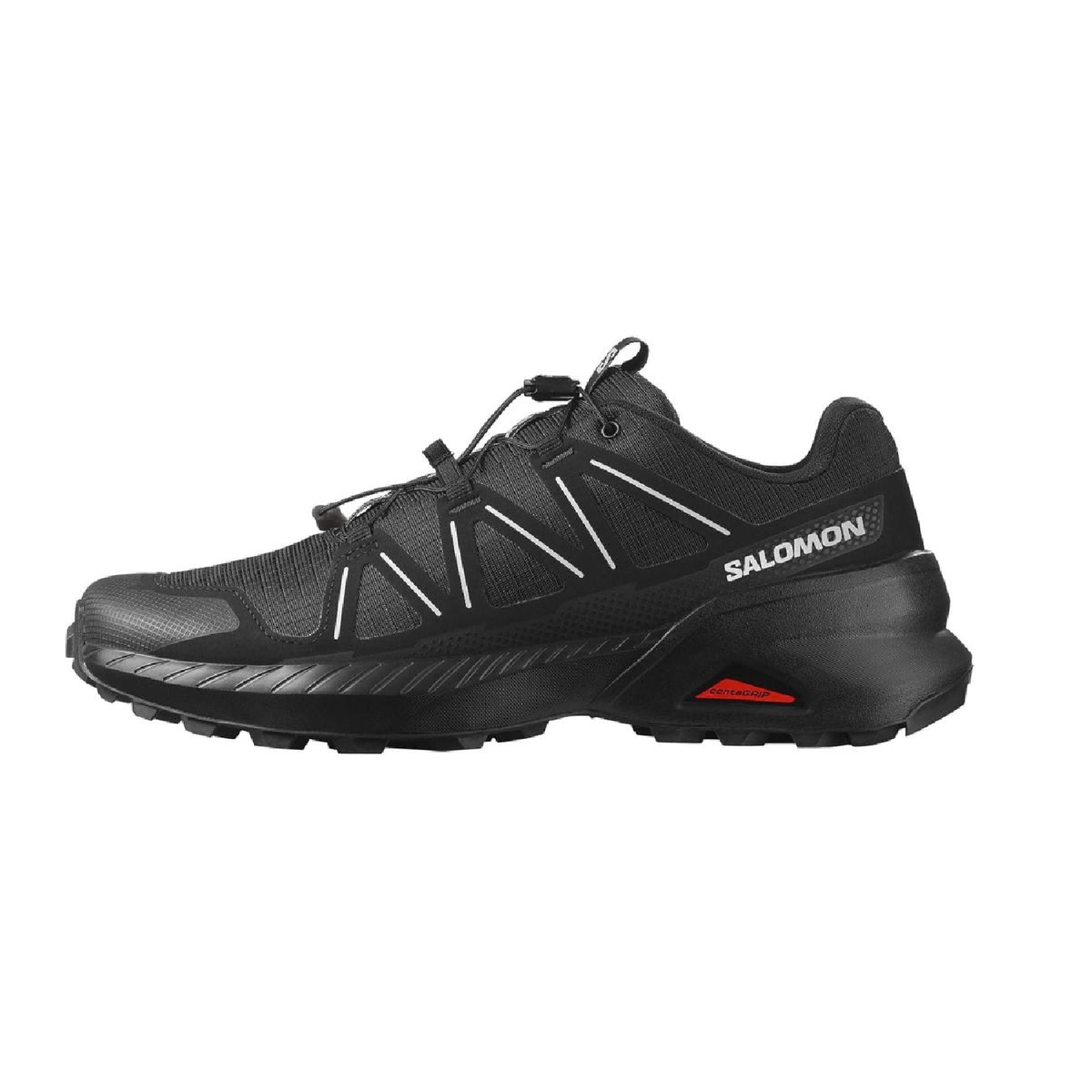 Salomon Men's Speedcross Peak Trail Running Shoes - Black/Black/Glacier Gray - Ndoros