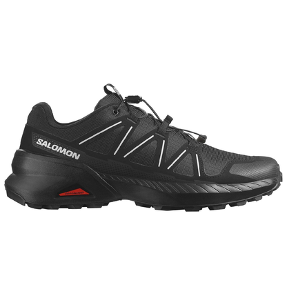 Salomon Men's Speedcross Peak Trail Running Shoes - Black/Black/Glacier Gray - Ndoros