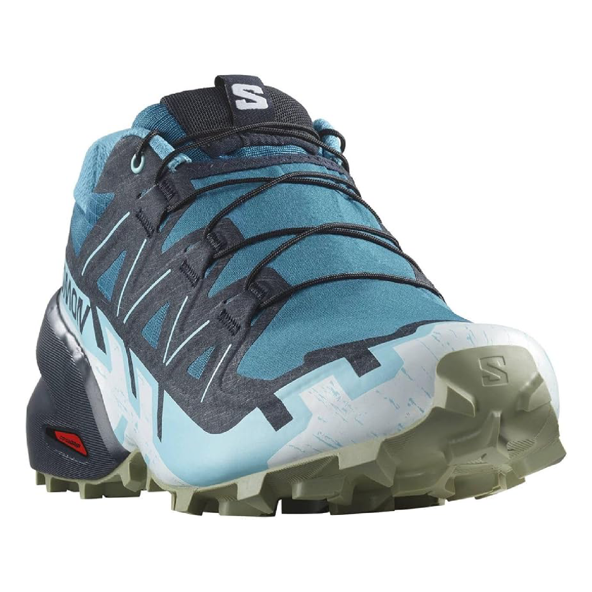 Salomon Women's Running Shoes, Blue - Ndoros