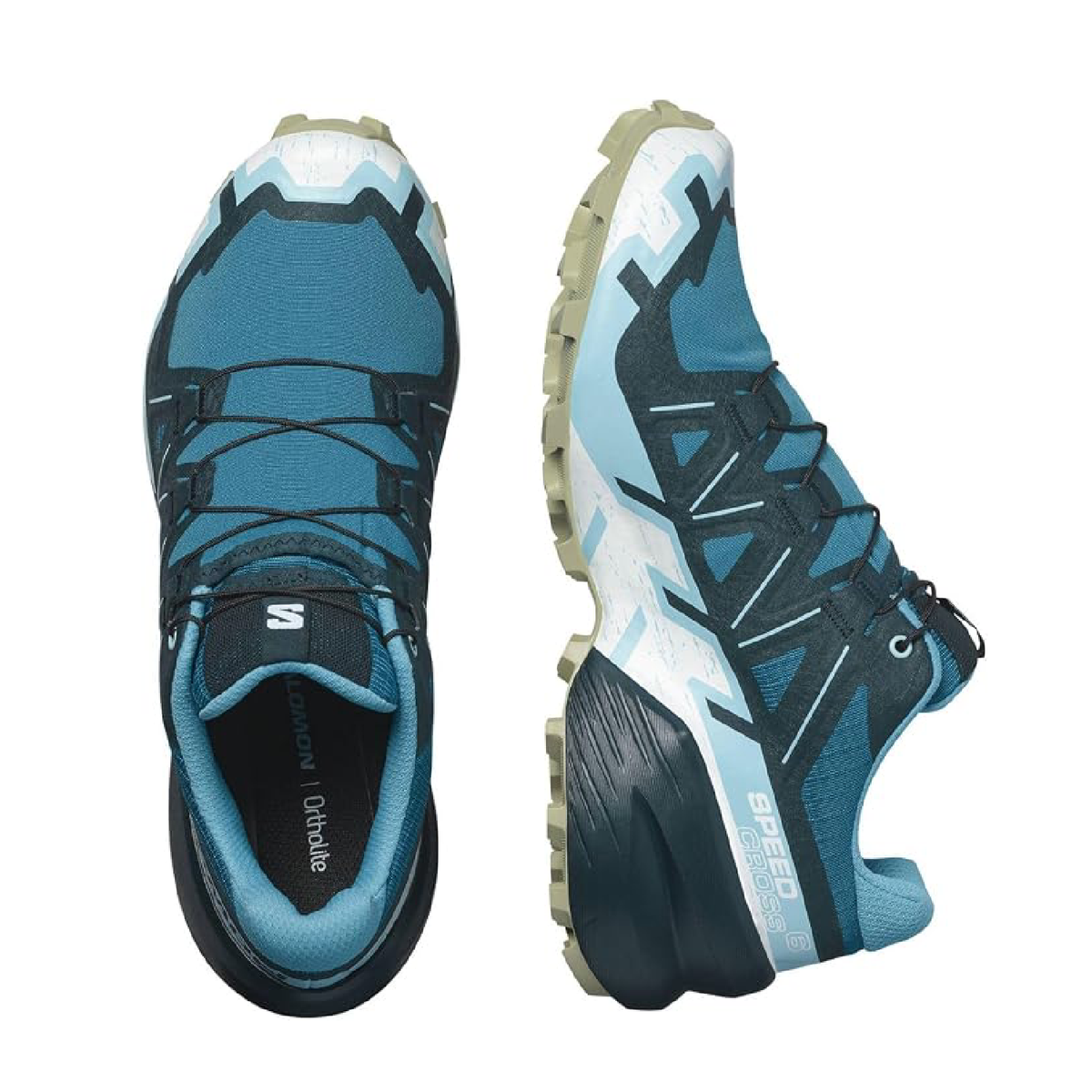 Salomon Women's Running Shoes, Blue - Ndoros