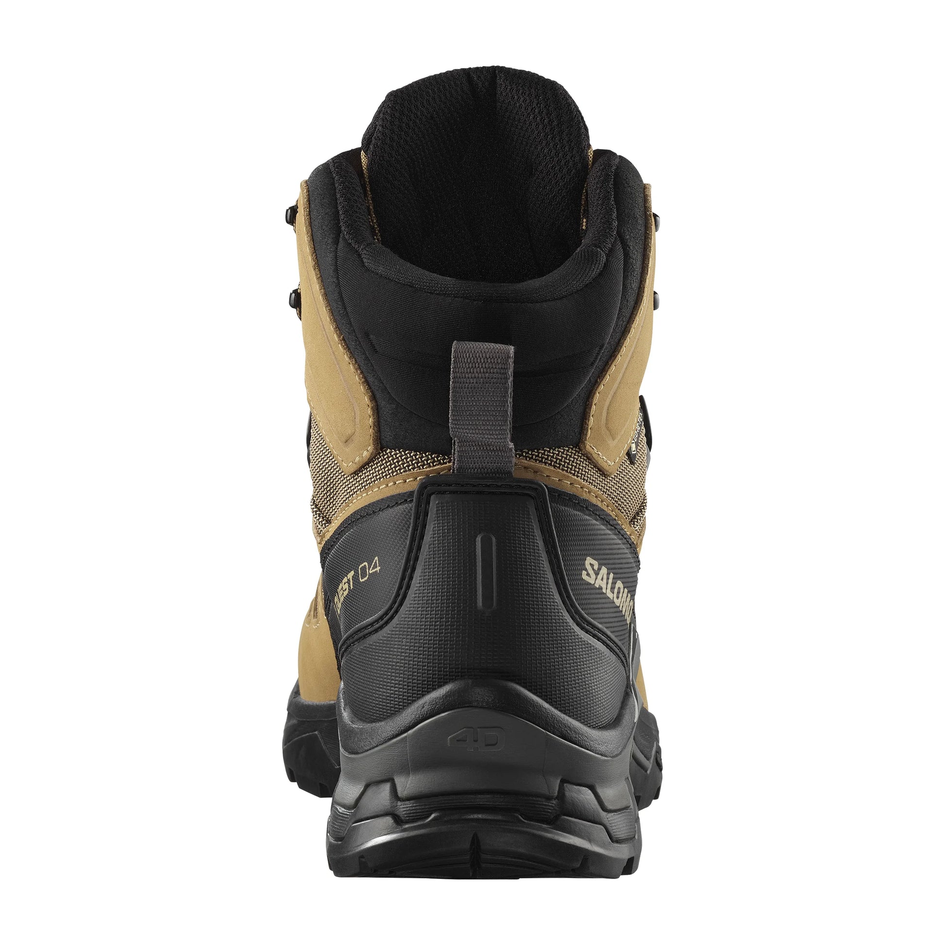 Salomon Men's QUEST 4 GORE-TEX Hiking Boots For Men, Kelp/Black/Castlerock - Ndoros
