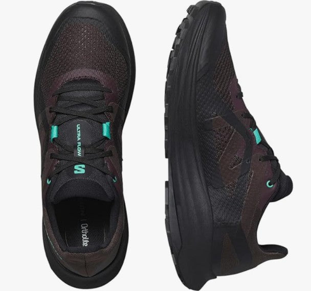 Salomon Men's Ultra Flow Sneaker, Dark Navy/Grisaille/Vanilla Ice