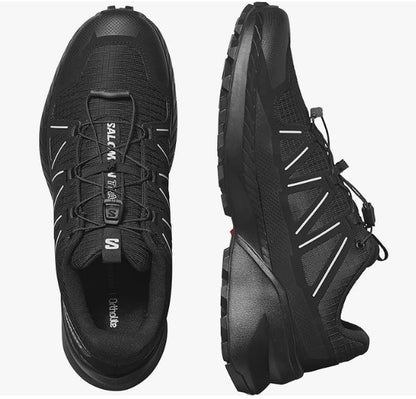 Salomon Men's Speedcross Peak Trail Running Shoes - Black/Black/Glacier Gray