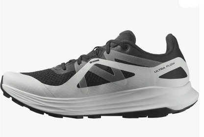 Salomon Men's Ultra Flow Trail Running Shoes - Black/Glacier Gray/Quiet Shade