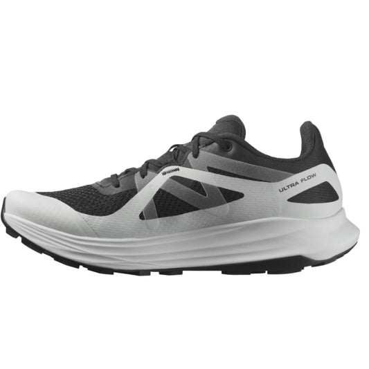 Salomon Men's Ultra Flow Trail Running Shoes - Black/Glacier Gray/Quiet Shade