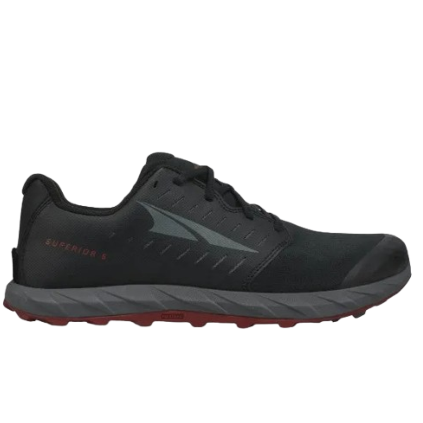 Altra Superior 5 Trail Running Shoes Men, Black/Red ד - Ndoros