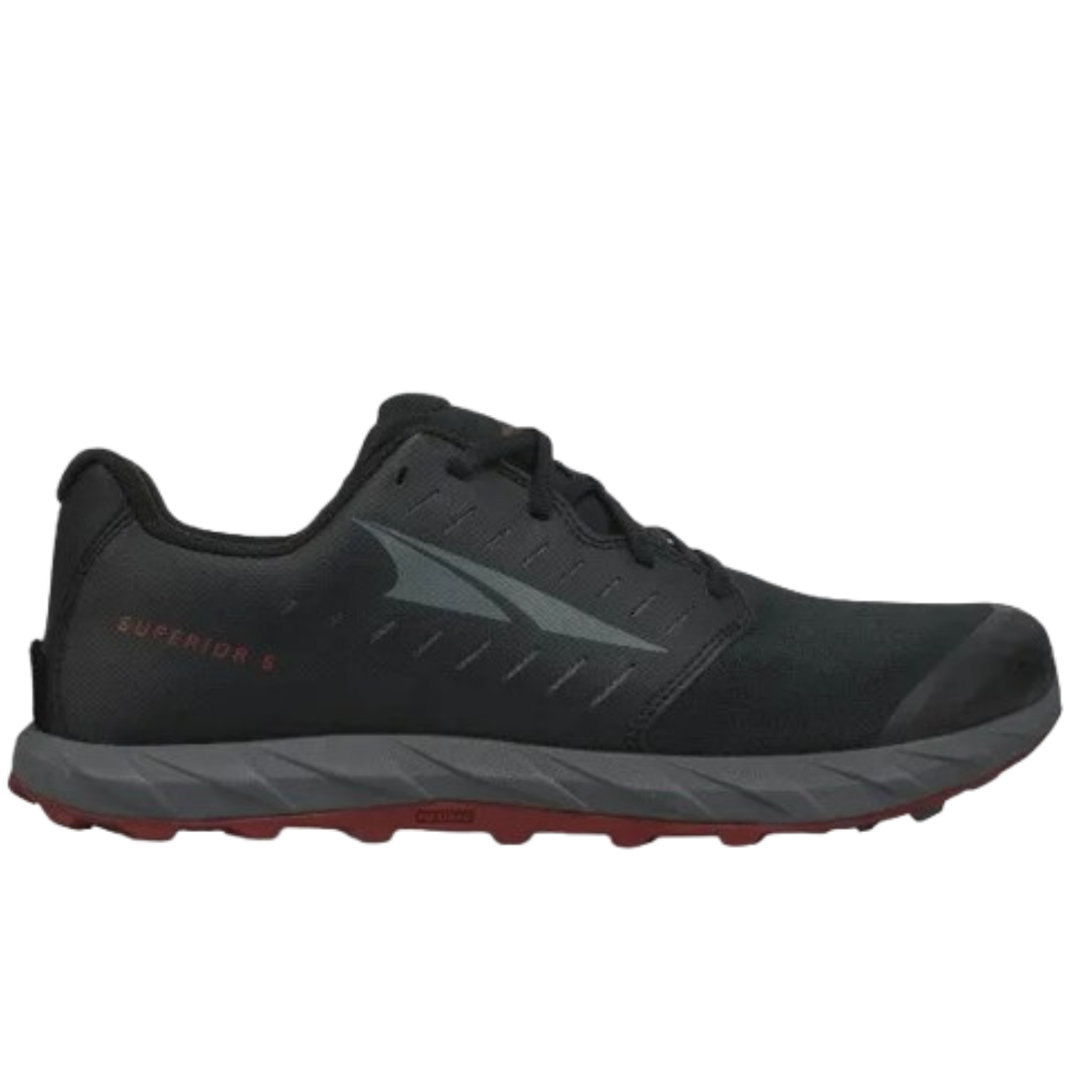 Altra Superior 5 Trail Running Shoes Men, Black/Red ד - Ndoros