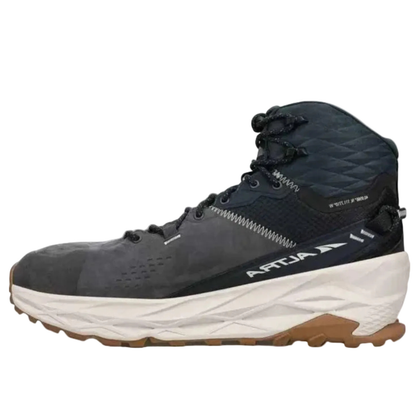 Altra Olympus 5 Hike Mid GTX Hiking Boots For Men, Black/Grey - Ndoros