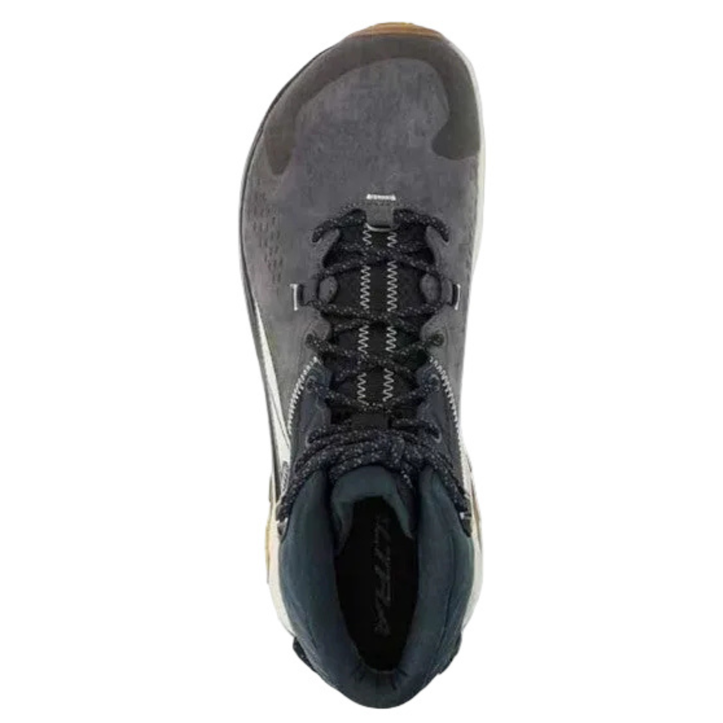 Altra Olympus 5 Hike Mid GTX Hiking Boots For Men, Black/Grey - Ndoros