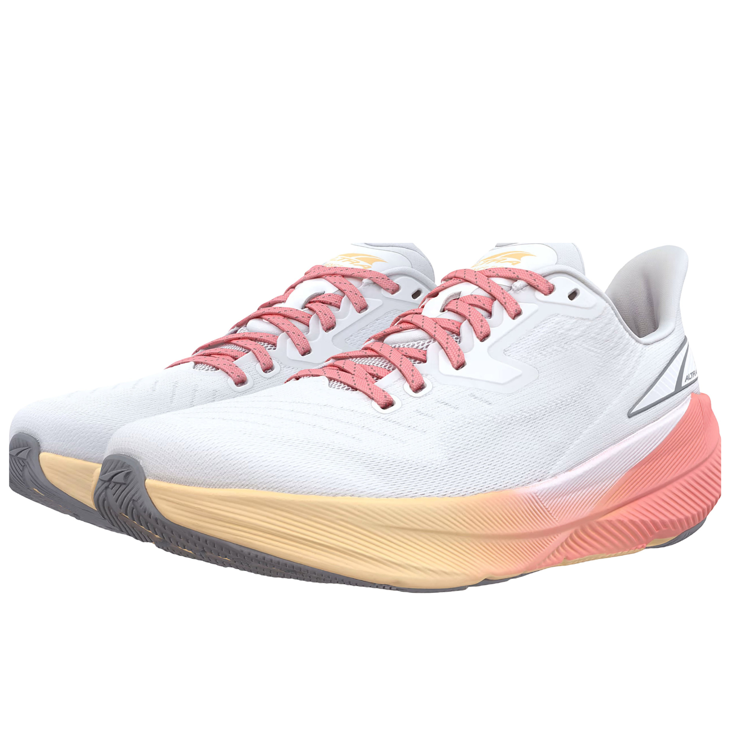 Altra Experience Flow White/Coral Road Running Shoes For Women - Ndoros