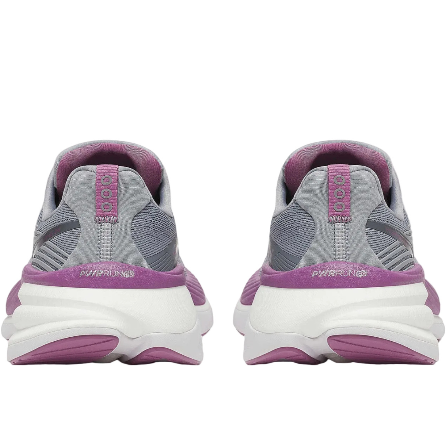 Saucony Women's Hurricane 24 Sneaker, Flint/Viola, Wide - Ndoros