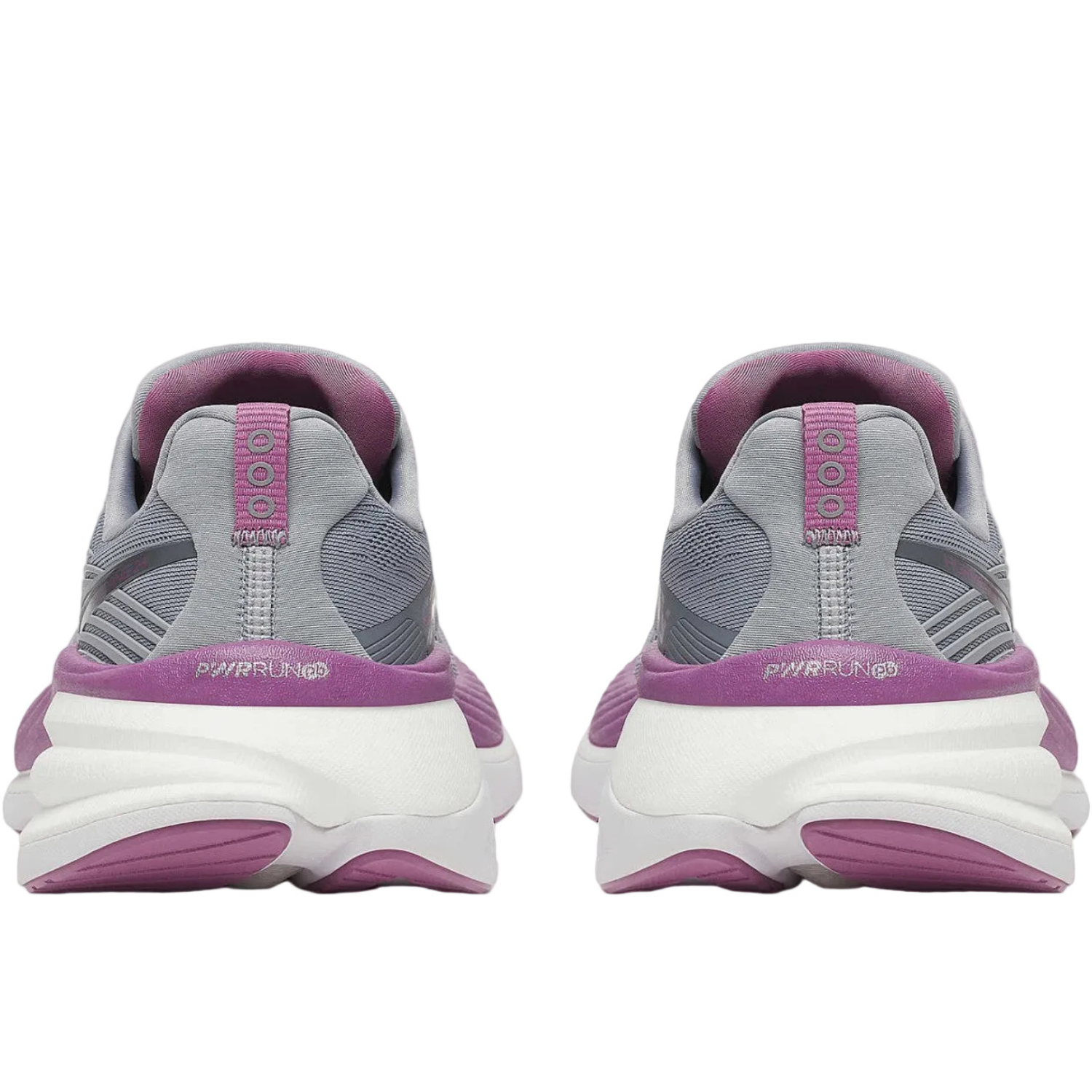 Saucony Women's Hurricane 24 Sneaker, Flint/Viola, Wide - Ndoros
