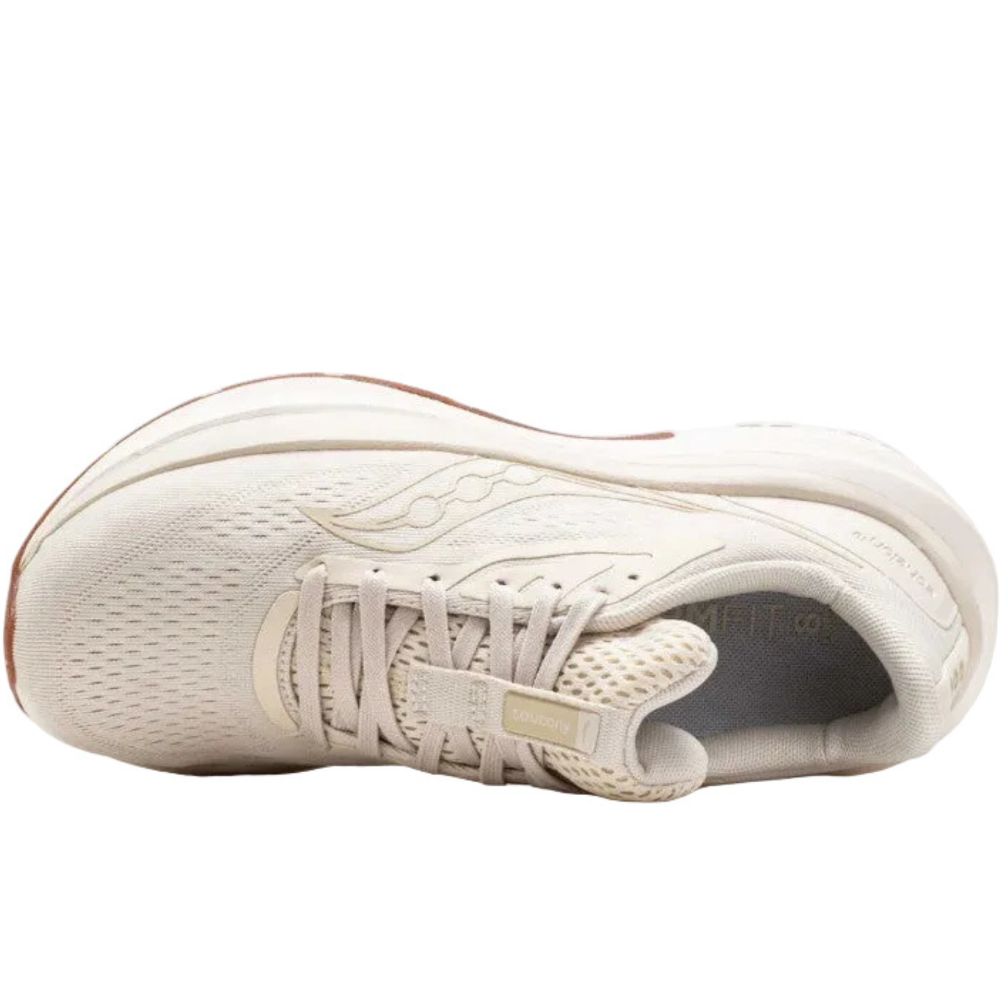 Saucony Women's Echelon 10 Sneaker, Rye/Gum, Wide - Ndoros