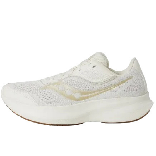 Saucony Women's Cohesion 18 Sneaker, Almond/Gum, Wide - Ndoros