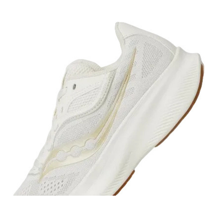 Saucony Women's Cohesion 18 Sneaker, Almond/Gum, Wide - Ndoros