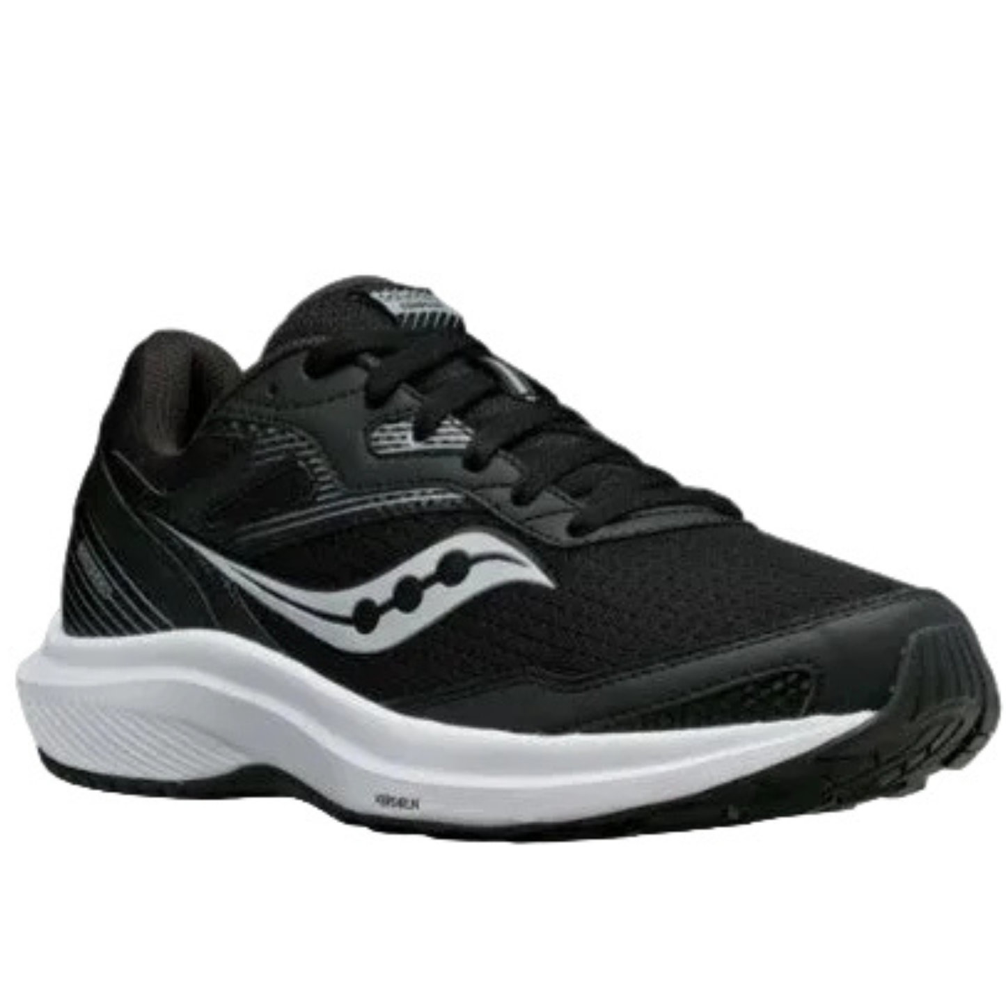 Saucony Men's Cohesion 16, Black/White - Ndoros