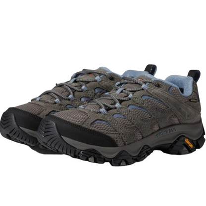 Merrell Women's Moab 3  Waterproof Hiking Shoes, Granite - Ndoros