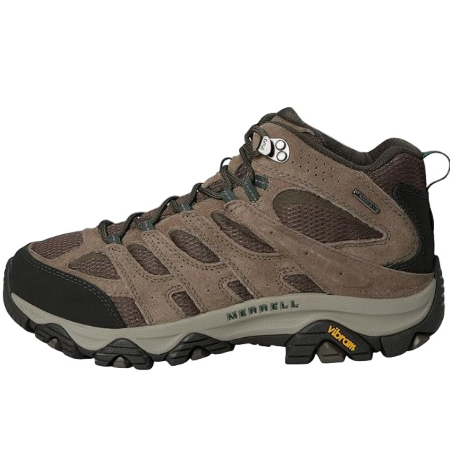 Merrell Men's Moab 3 Mid Waterproof Hiking Boots, Boulder - Ndoros